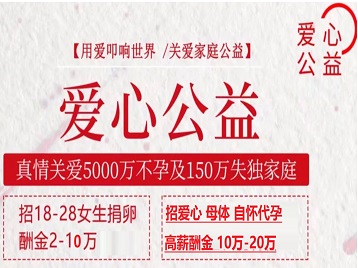 怀宁捐卵助孕生子 爱心志愿者招募